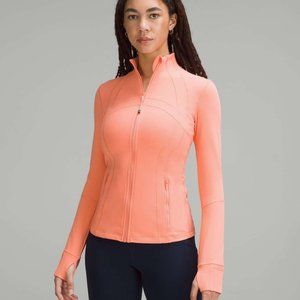 NWT - Lululemon Define Jacket Sunny Coral 16 zip peach pink